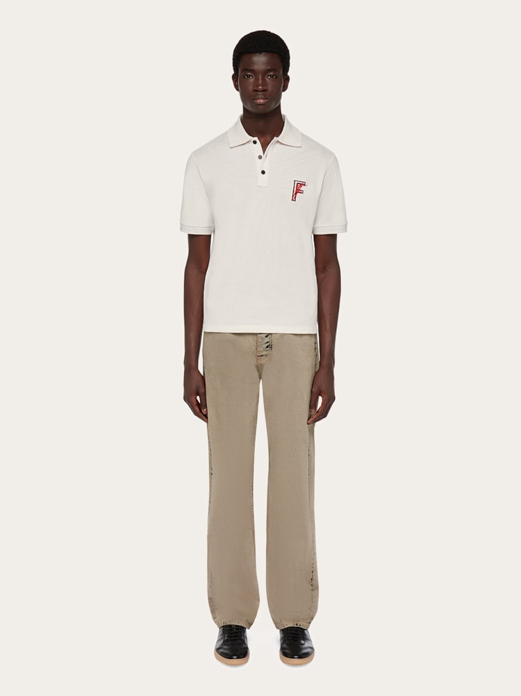 Organic cotton polo shirt Gallery image 5