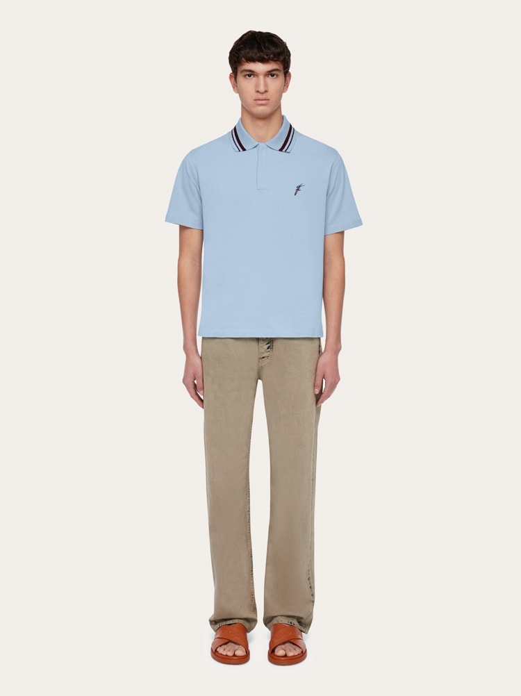 Polo de algodón orgánico Gallery image 5