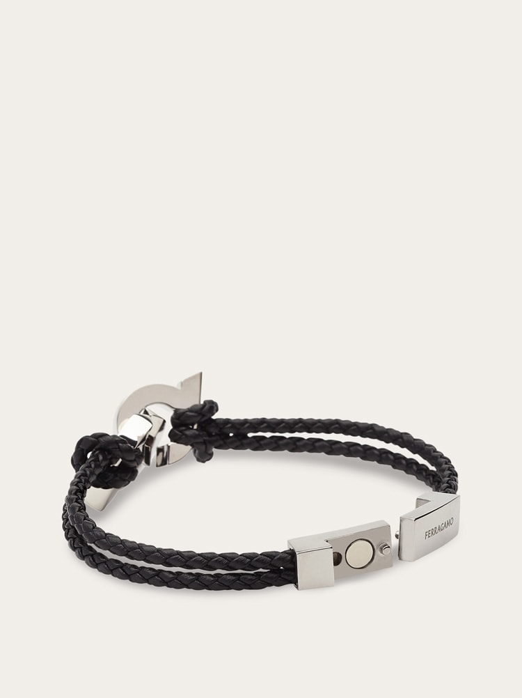 Armband mit ineinander gehakten Gancini-Elementen – Größe 17 Gallery image 3