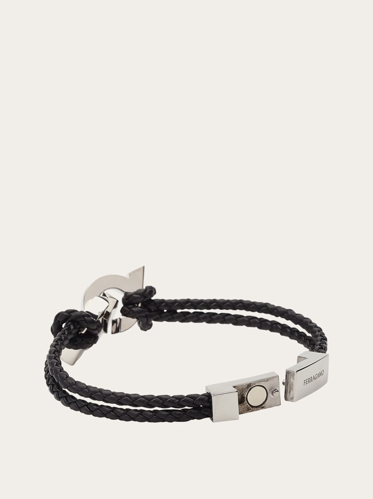 Pulsera con Gancini trenzados (20cm) Gallery image 3