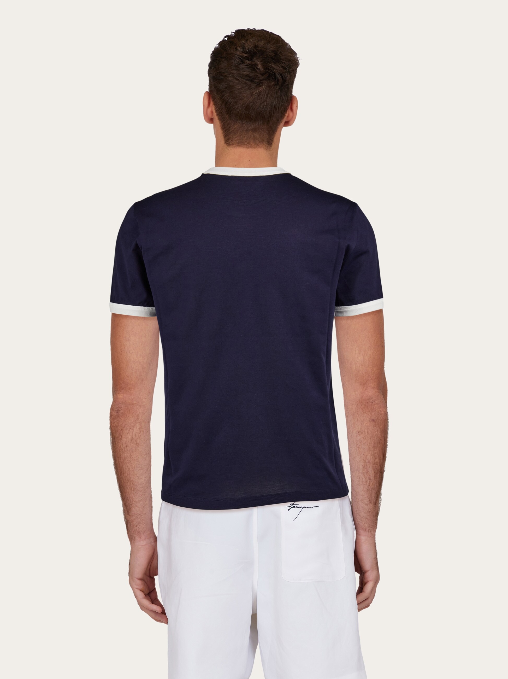 Organic cotton t-shirt - Ready to Wear - Men - Salvatore Ferragamo UK 