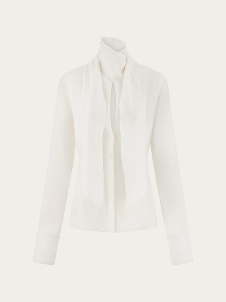 새시 칼라 셔츠 Gallery image 1