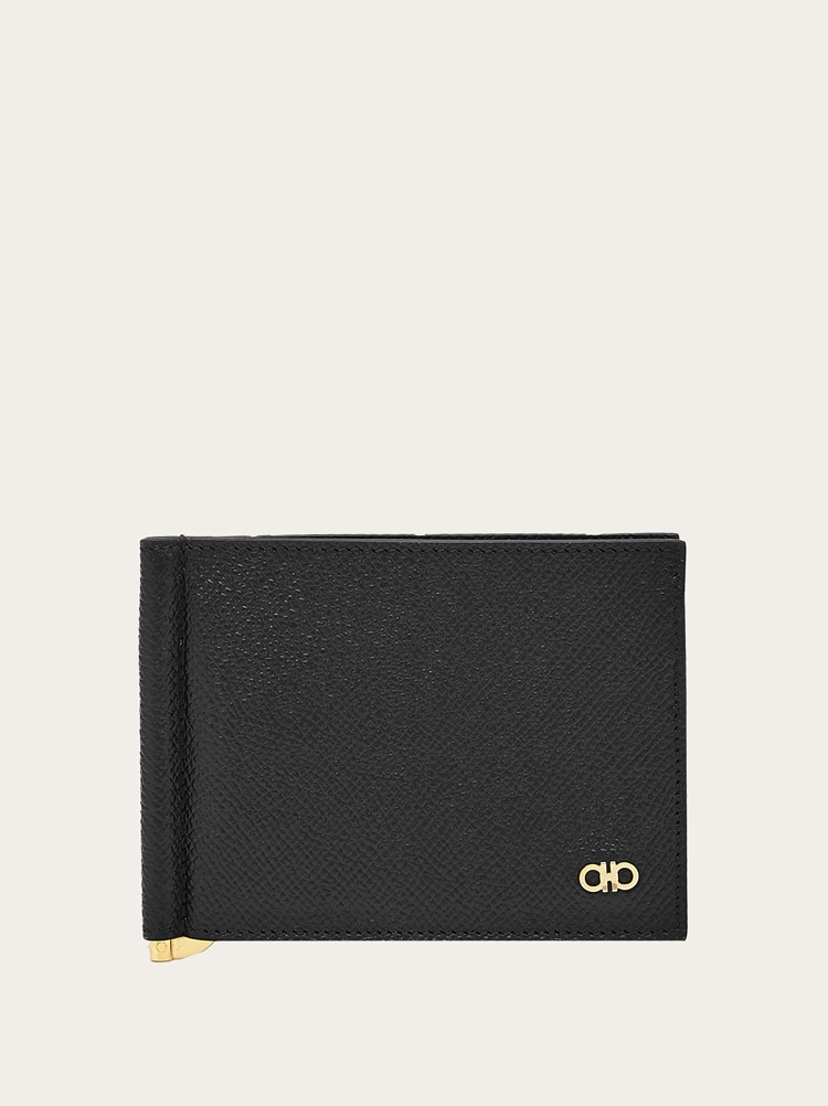 Gancini wallet with money clip - Men | Ferragamo