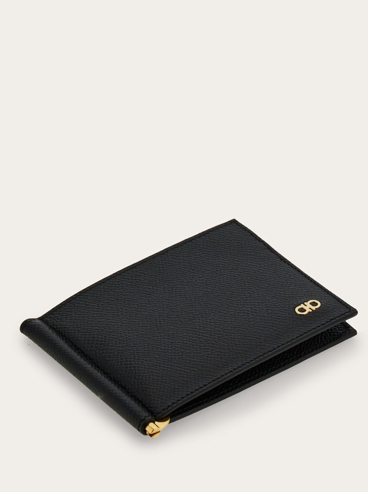 Gancini wallet with money clip - Men | Ferragamo
