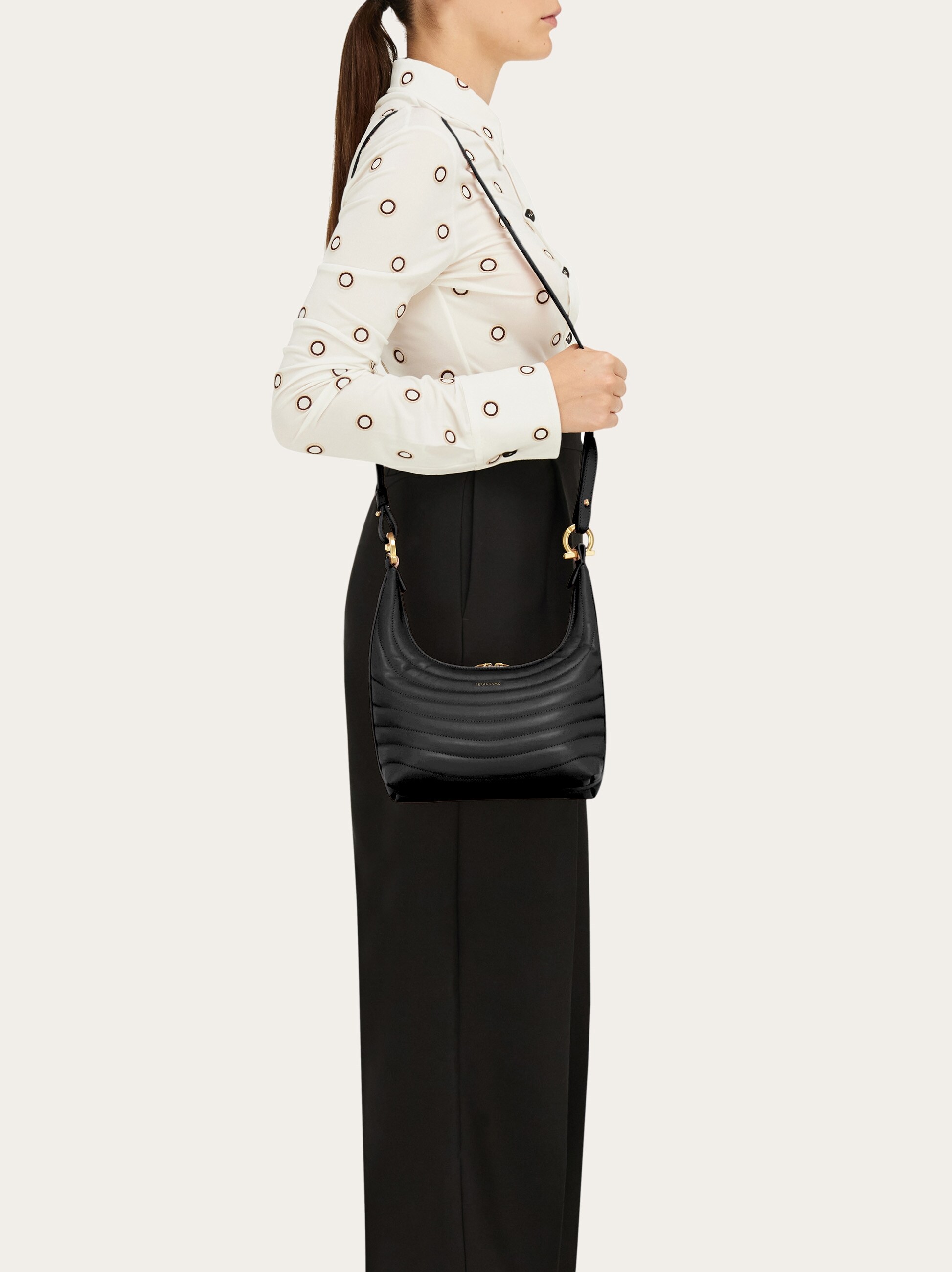 Quilted crossbody bag (S) - Handbags - Women - Salvatore Ferragamo US 