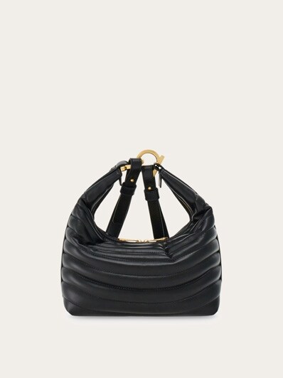 Quilted crossbody bag (S) - Handbags - Women - Salvatore Ferragamo UK