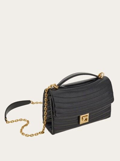 Quilted shoulder bag (M) - Handbags - Women - Salvatore Ferragamo EU
