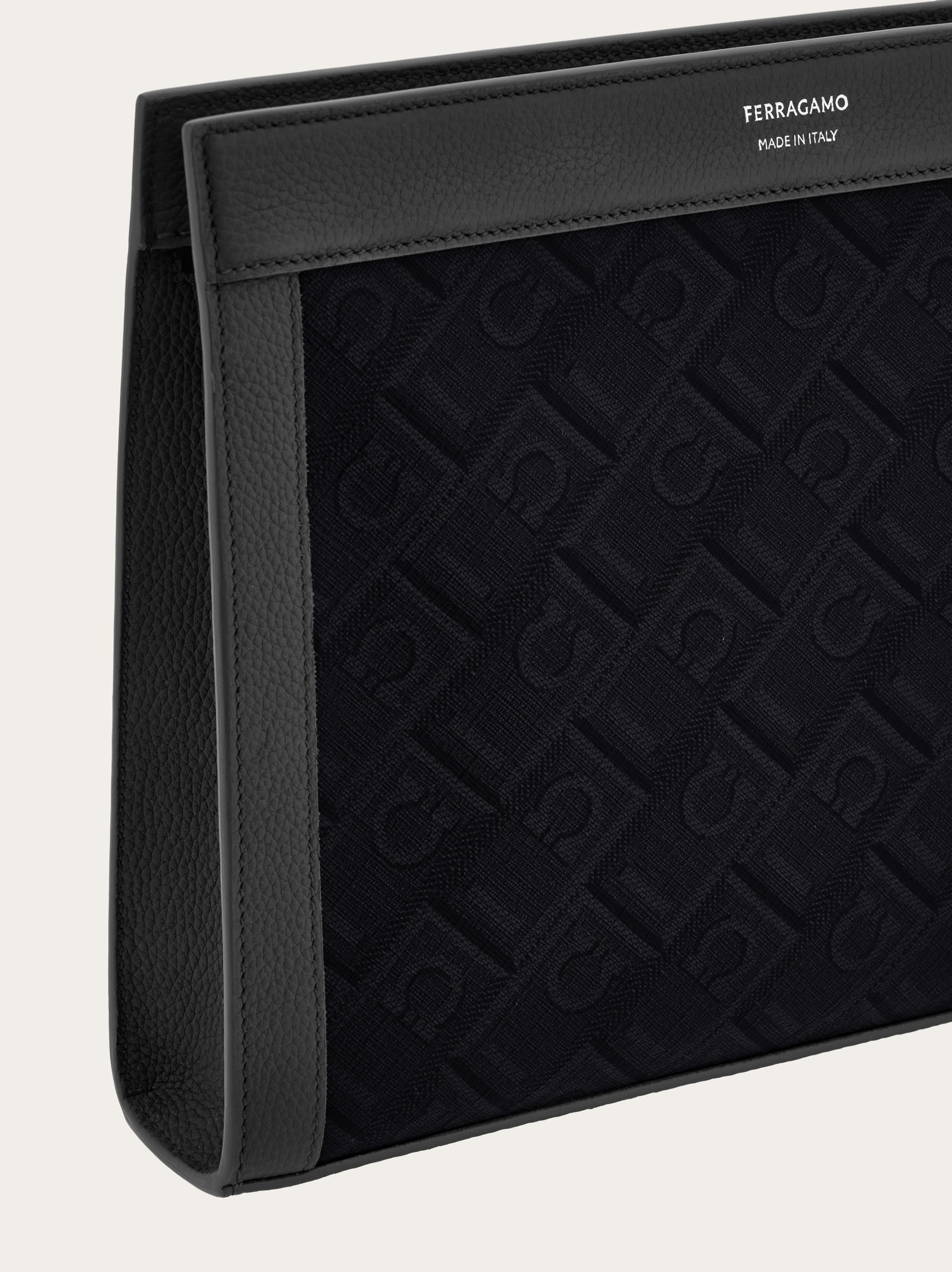 Ferragamo Monogram pouch - Men | Ferragamo