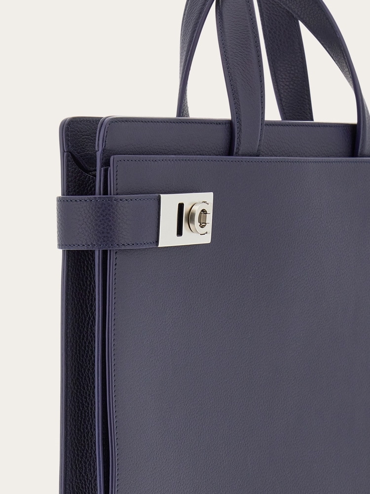 Briefcase with Gancini buckles (S) Gallery image 6