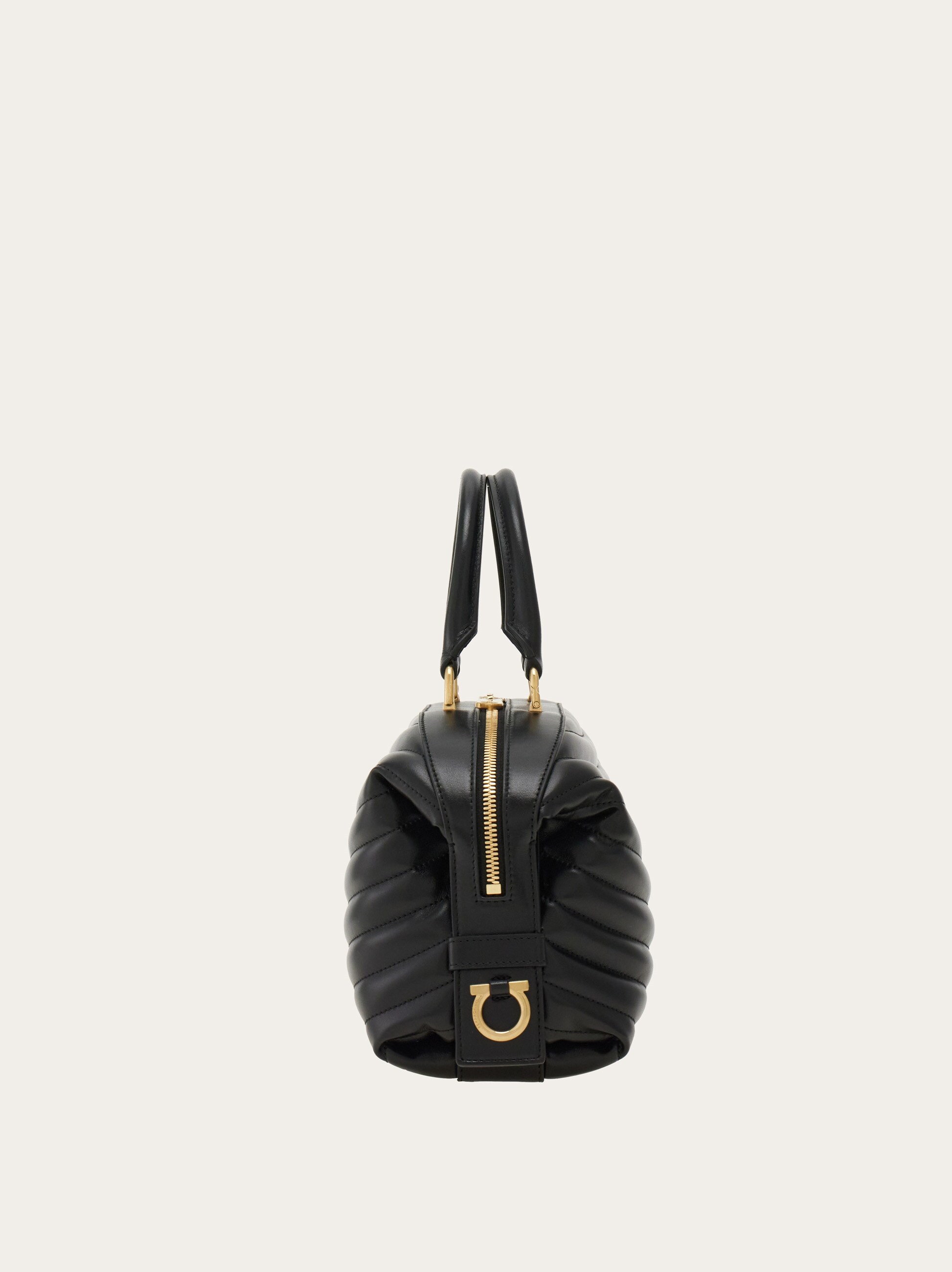 Quilted bowling bag (S) - Handbags - Women - Salvatore Ferragamo US