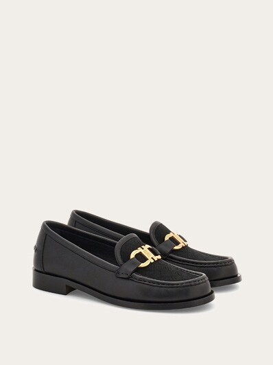 Moccasin with Gancini ornament - Shoes - Women - Salvatore 