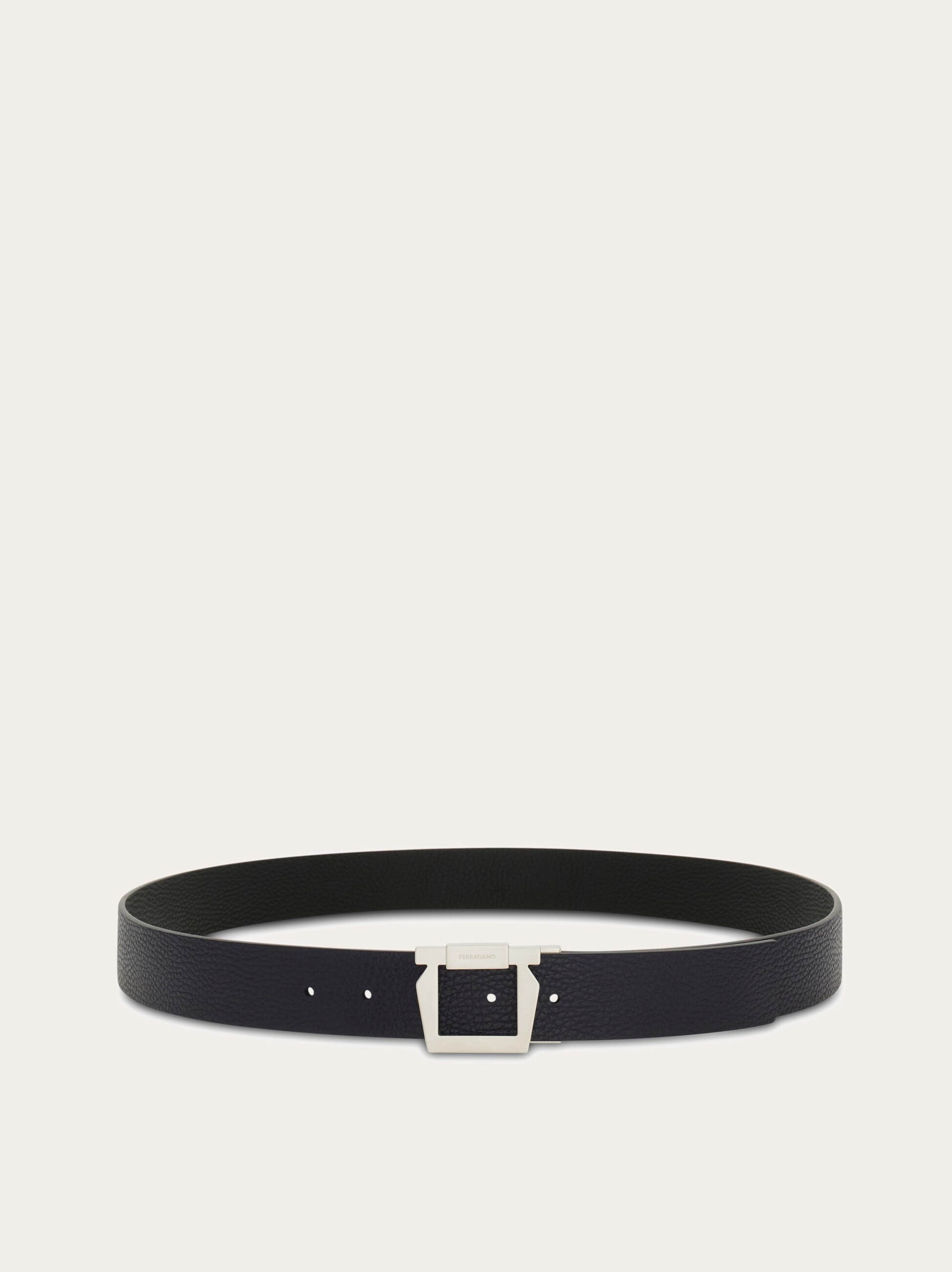 Reversible and adjustable belt - Men | Ferragamo