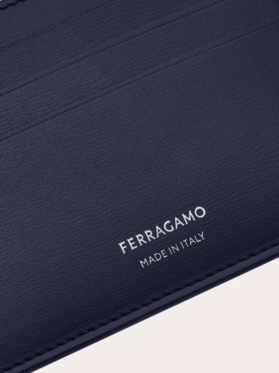 ■FERRAGAMO■ Bara Card Holder Black 22D155683522 22D1556835 Ferragamo Bara Business Card Case Black | eBay