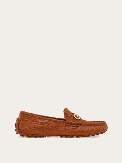 Driver with Gancini ornament - Women | Ferragamo