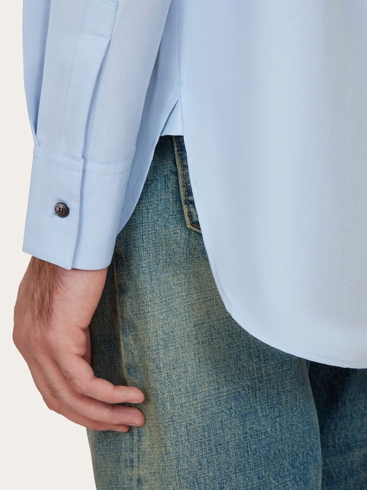 Long sleeved shirt - Ready to Wear - Men - Salvatore Ferragamo EU