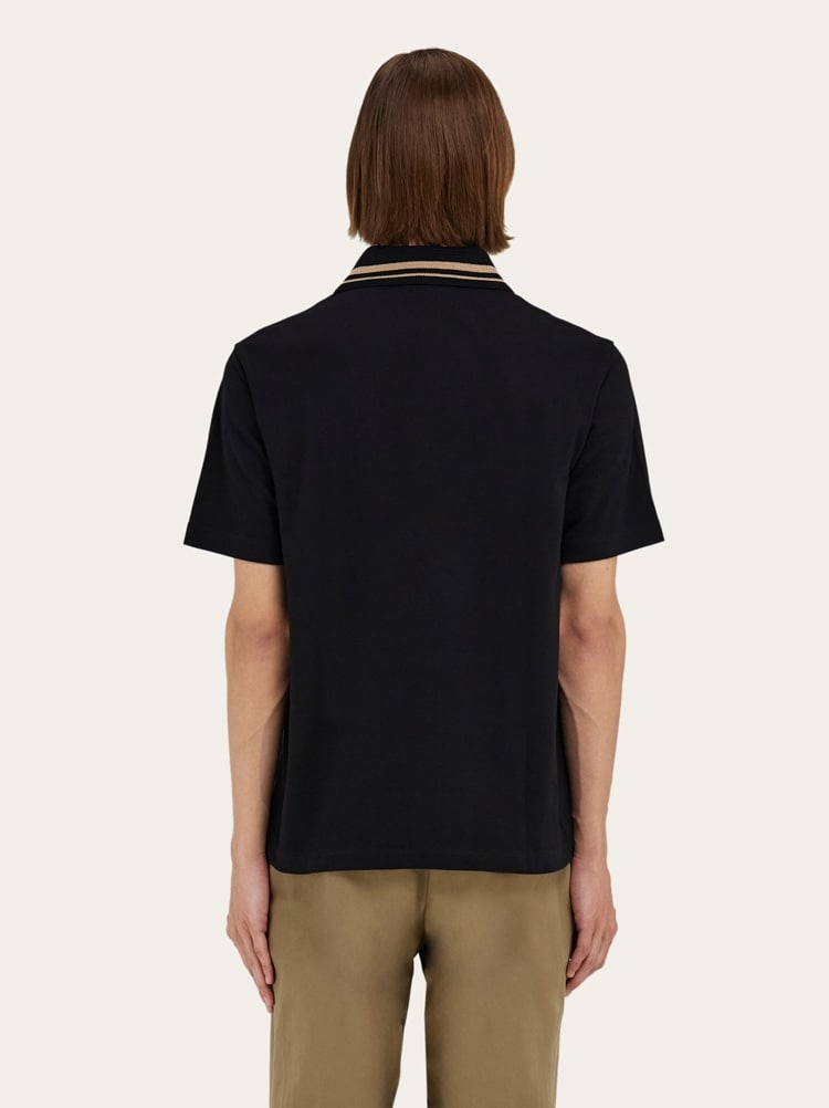 Organic cotton polo shirt Gallery image 3