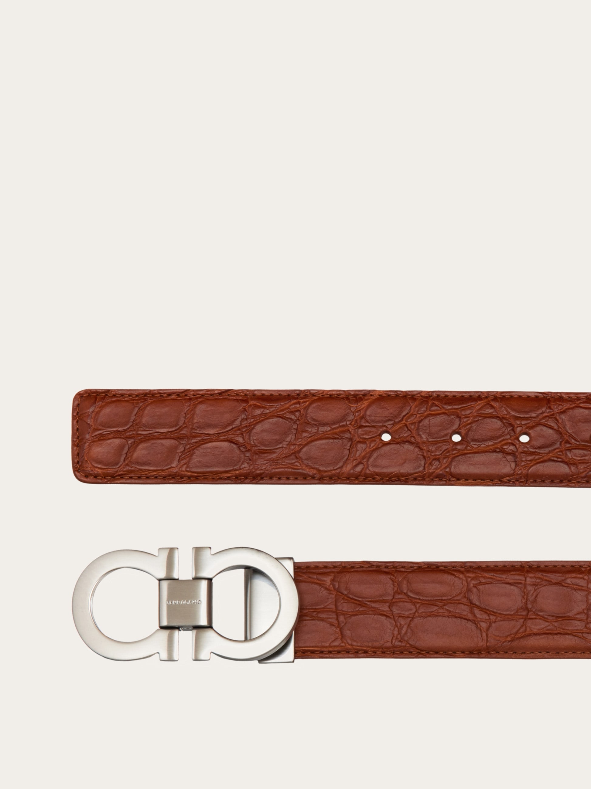 Adjustable Gancini belt - Men | Ferragamo Adjustable Gancini belt - Men | Ferragamo
