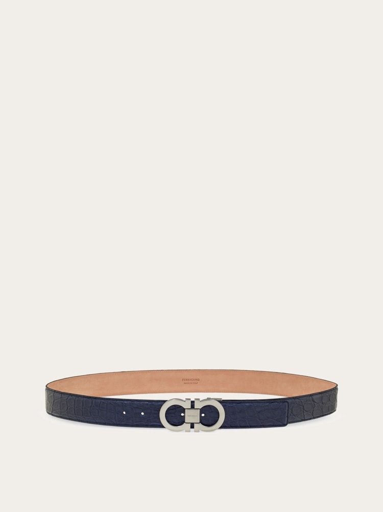 Adjustable Gancini belt Gallery image 3