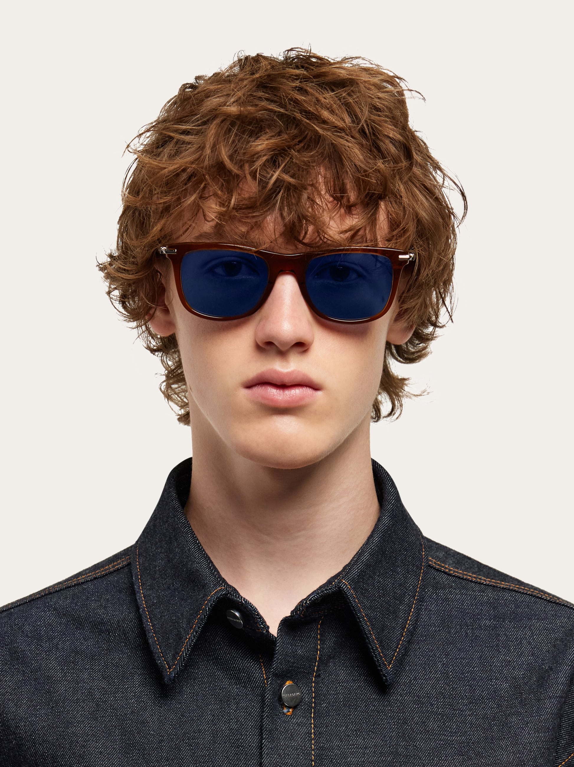 Rectangular frame sunglasses - Men | Ferragamo