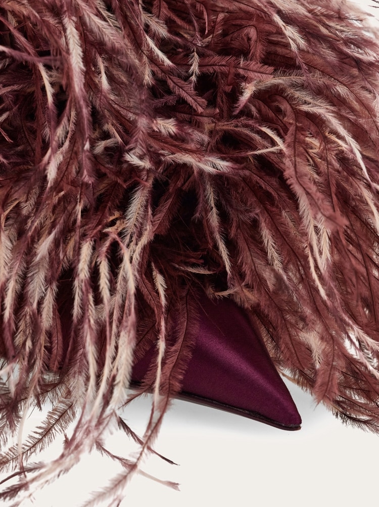 Pump with feathers Gallery image 5