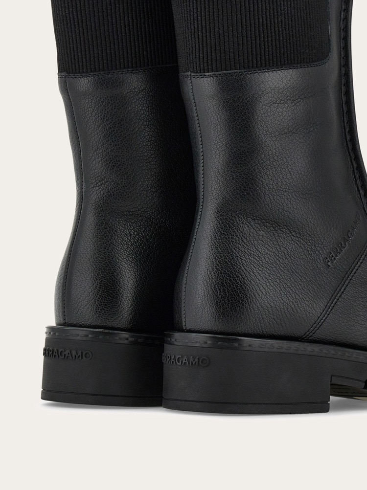 메리노 울 라인드 앵클 부츠 Gallery image 6