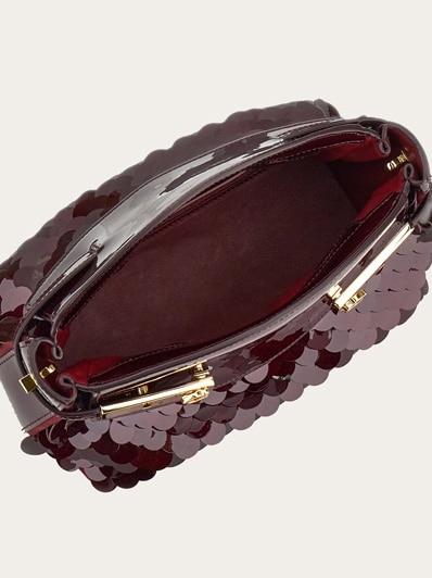 【Ferragamo】レザー クロスバッグ ショルダーバッグ キューブ サルヴァトーレ フェラガモ Salvatore Ferragamo 218964 774620