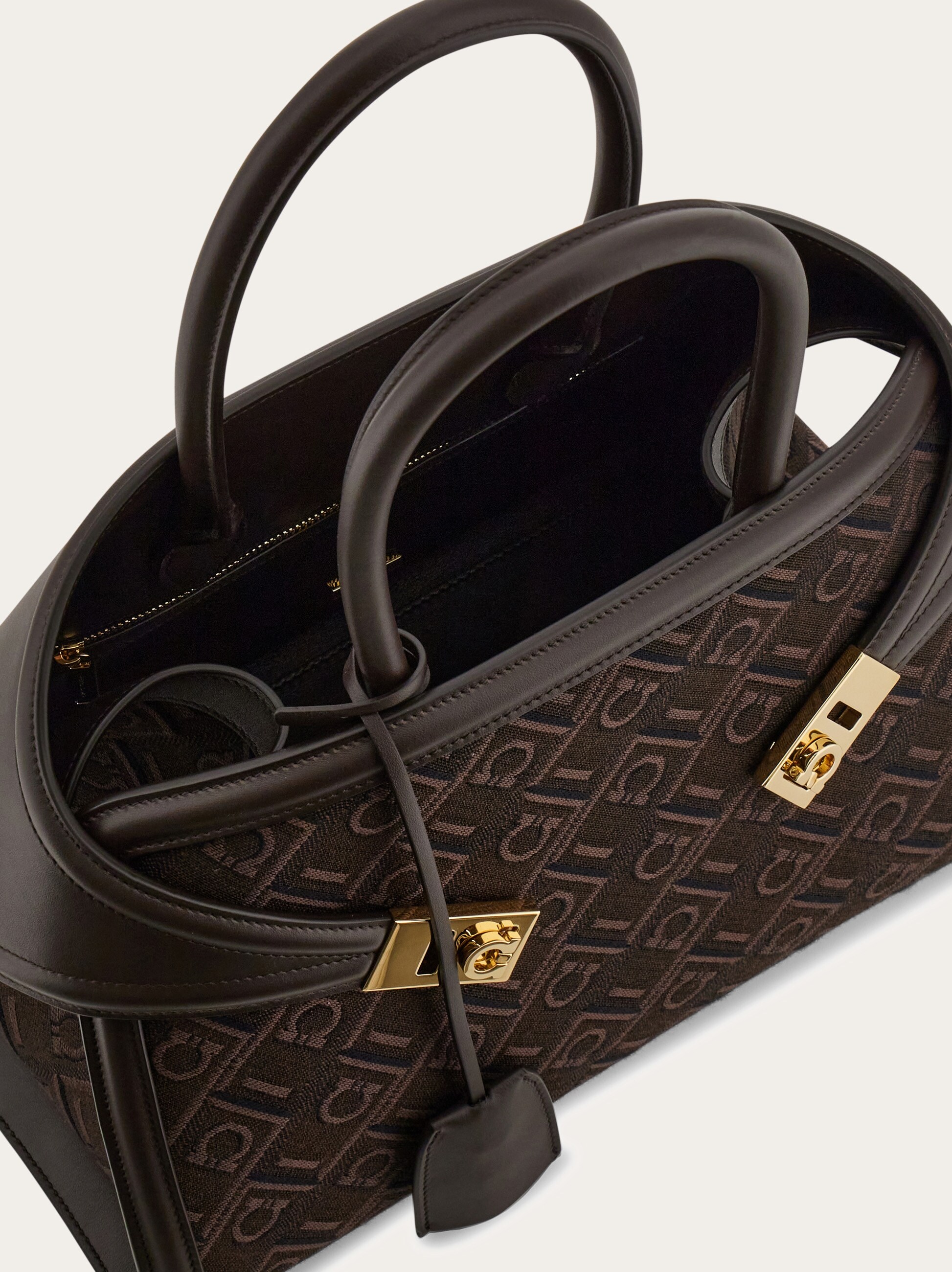 Ferragamo Monogram Hug handbag (M) - Women | Ferragamo