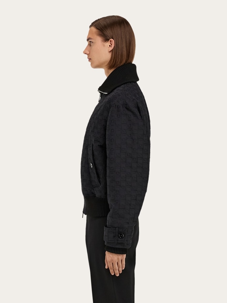 Blouson in Monogram nylon Gallery image 3