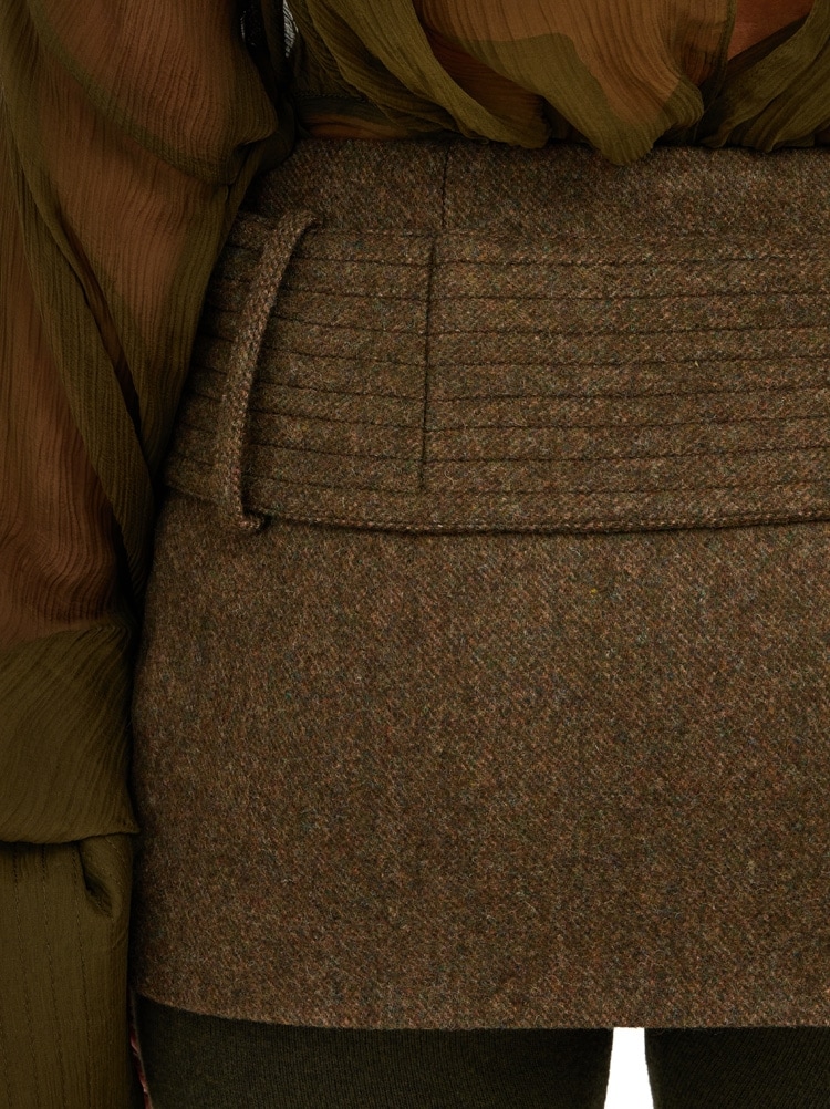 Flannel mini skirt Gallery image 6