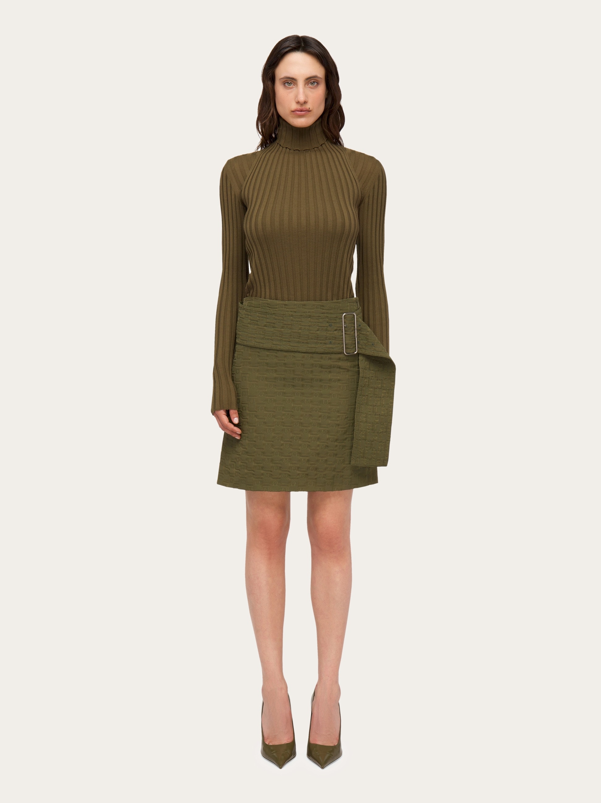 Ferragamo Monogram skirt - Women | Ferragamo