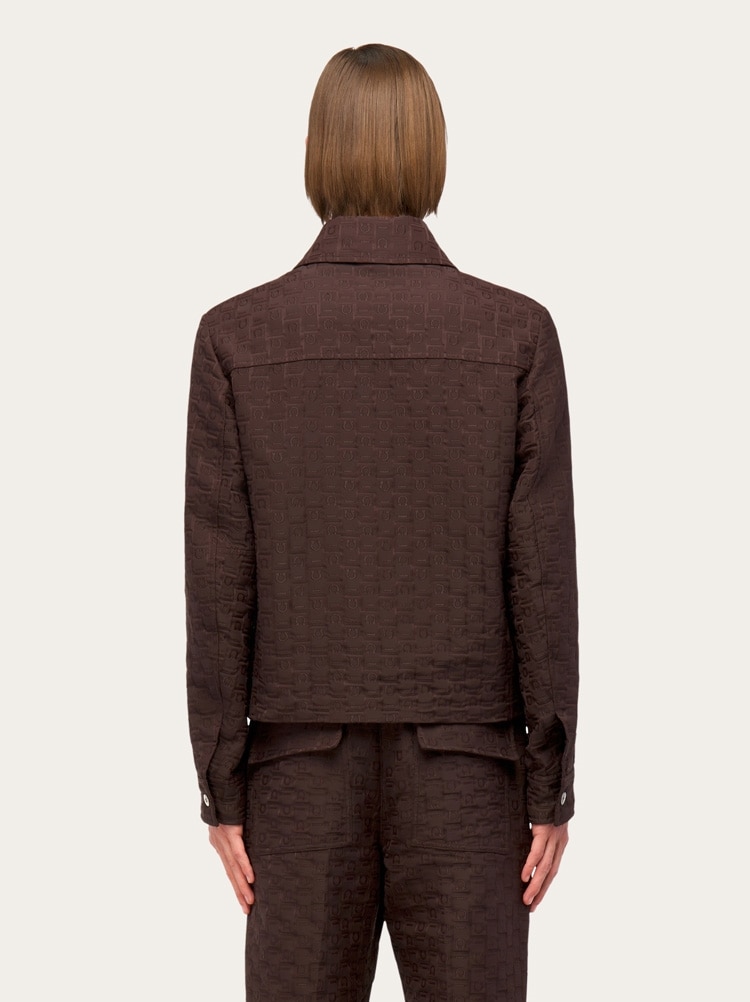 Ferragamo Monogram blouson - Men | Ferragamo