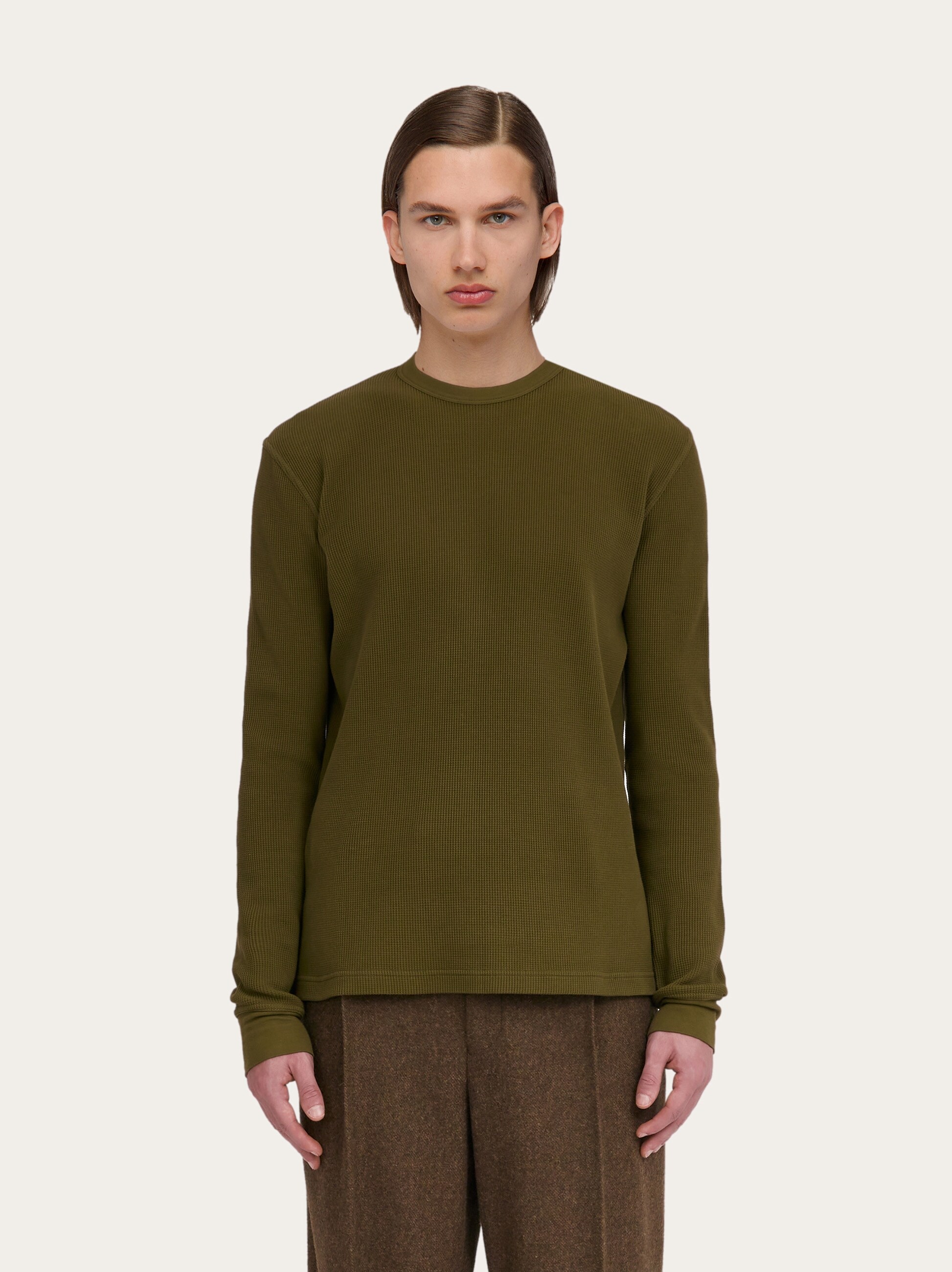 Long sleeved t-shirt - Ready to Wear - Men - Salvatore Ferragamo EU 