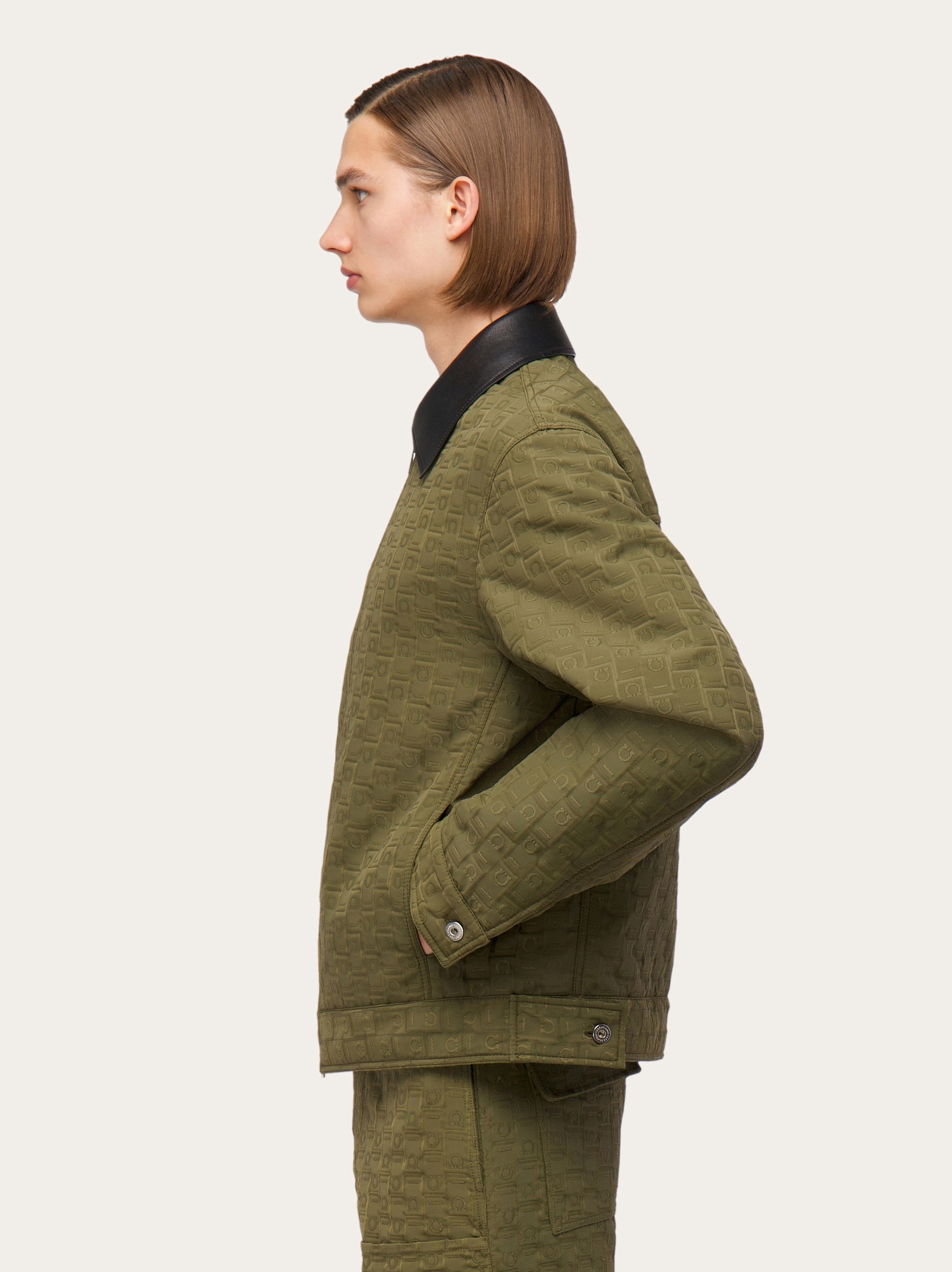 Ferragamo Monogram blouson - Men | Ferragamo
