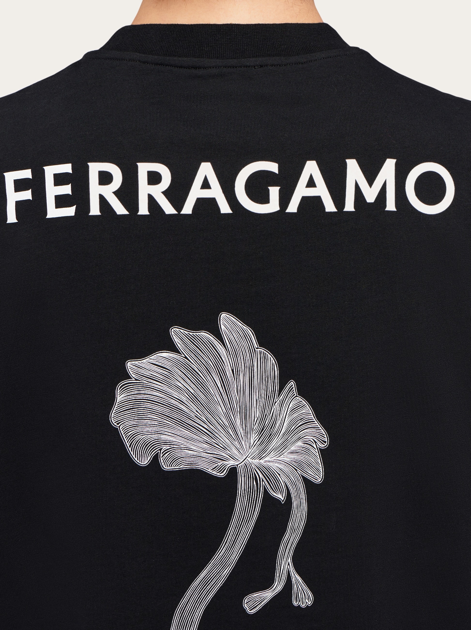 ★Ferragamo★122300770325 ロゴ Tシャツ Printed t-shirt - Men | Ferragamo
