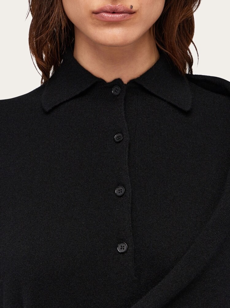 Knitted polo dress - Women - Salvatore Ferragamo US