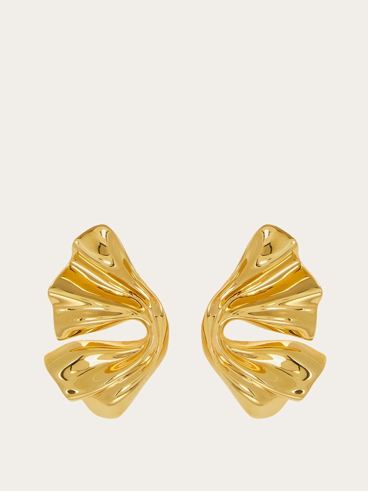 Draped earrings Gallery image 1