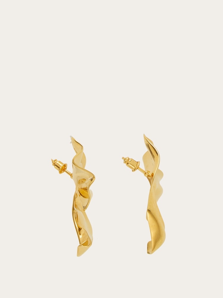 Draped earrings Gallery image 3