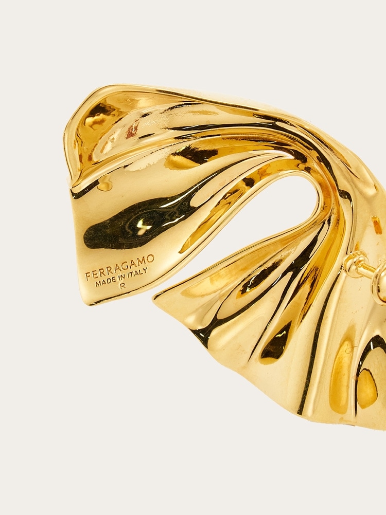Draped earrings Gallery image 5