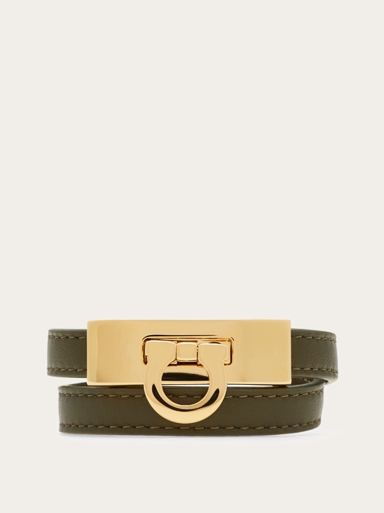 Gancini double twist bracelet (16cm) Gallery image 1