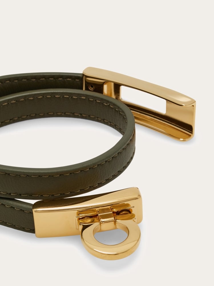 Gancini double twist bracelet (16cm) Gallery image 2