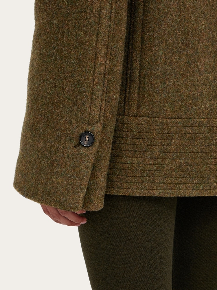 Double wool and cashmere peacoat Gallery image 5