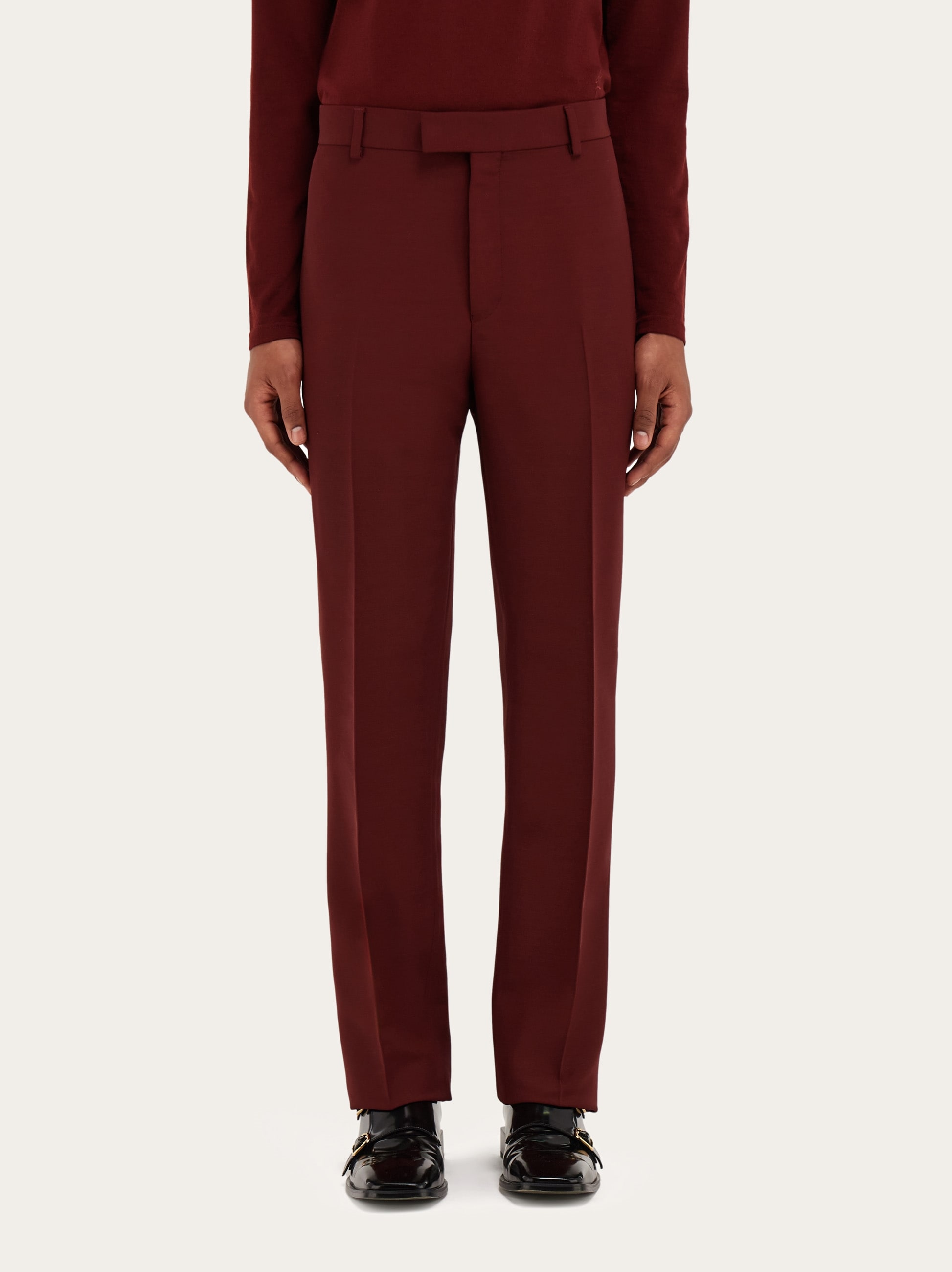Wool blend tailored trouser - New Arrivals - Highlights - Men 