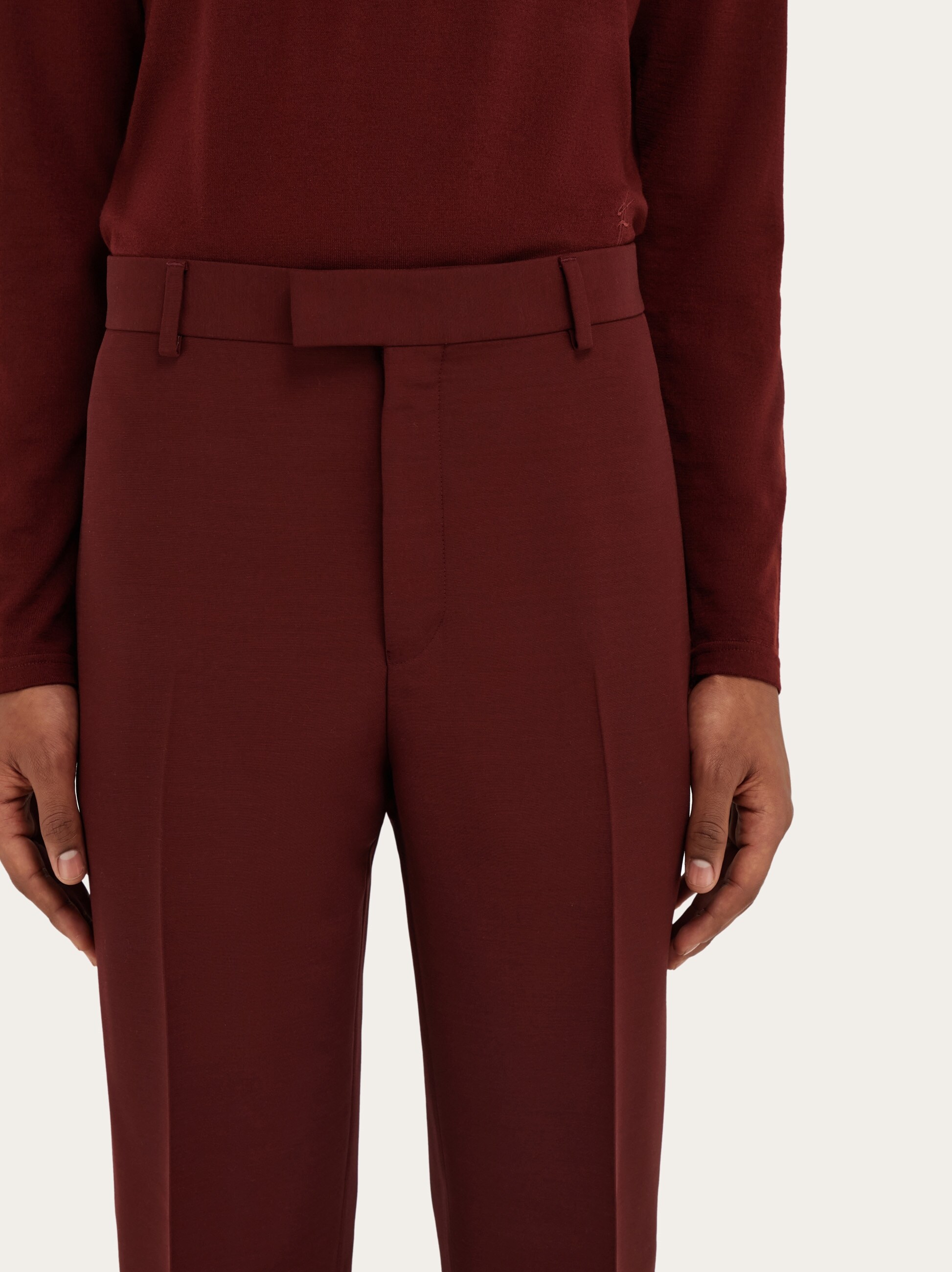 Wool blend tailored trouser - New Arrivals - Highlights - Men 