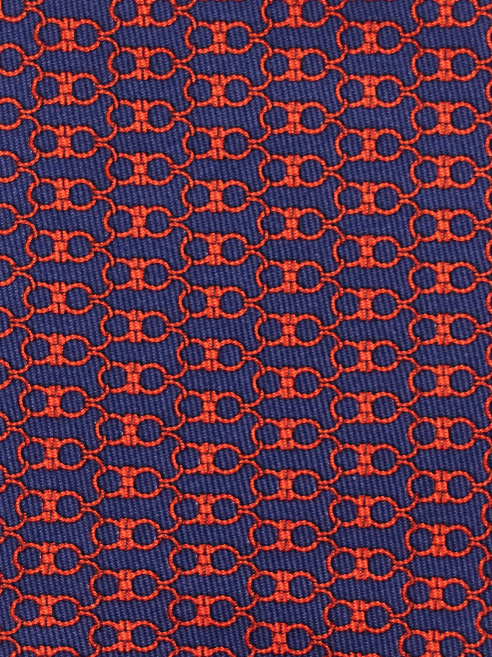Gancini print silk tie - Men | Ferragamo