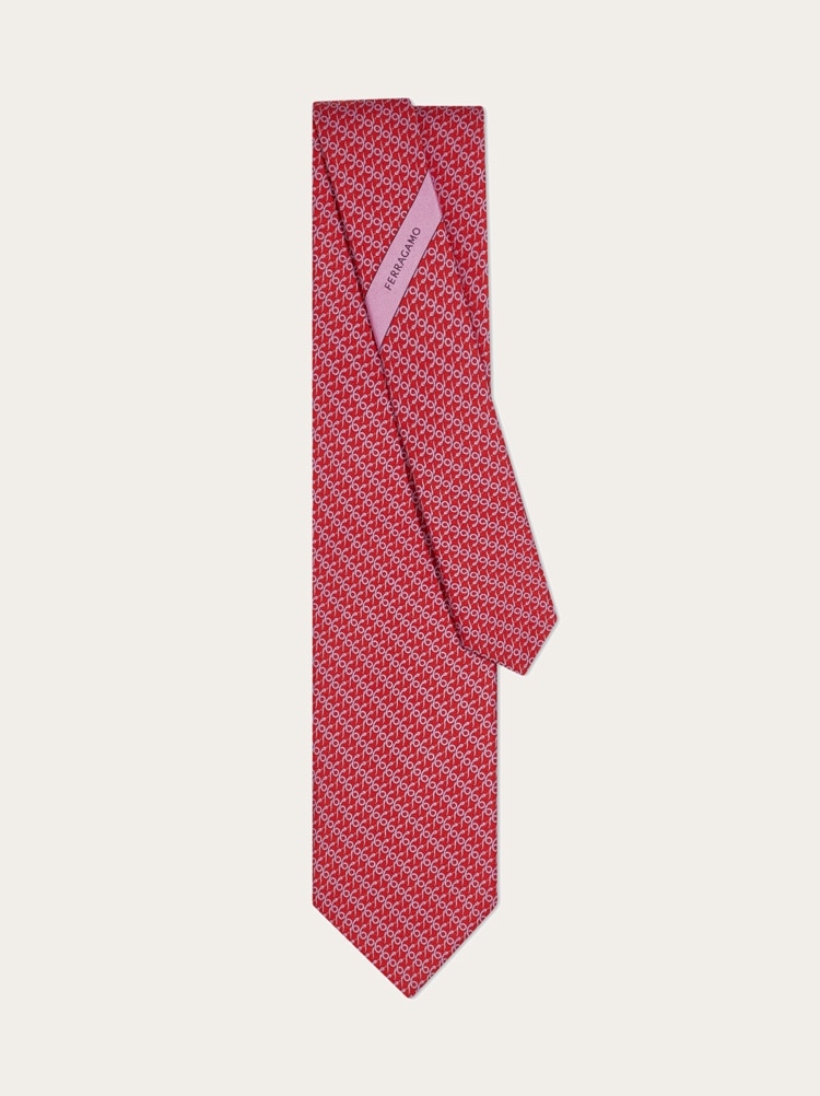 Mamba print silk tie Gallery image 3