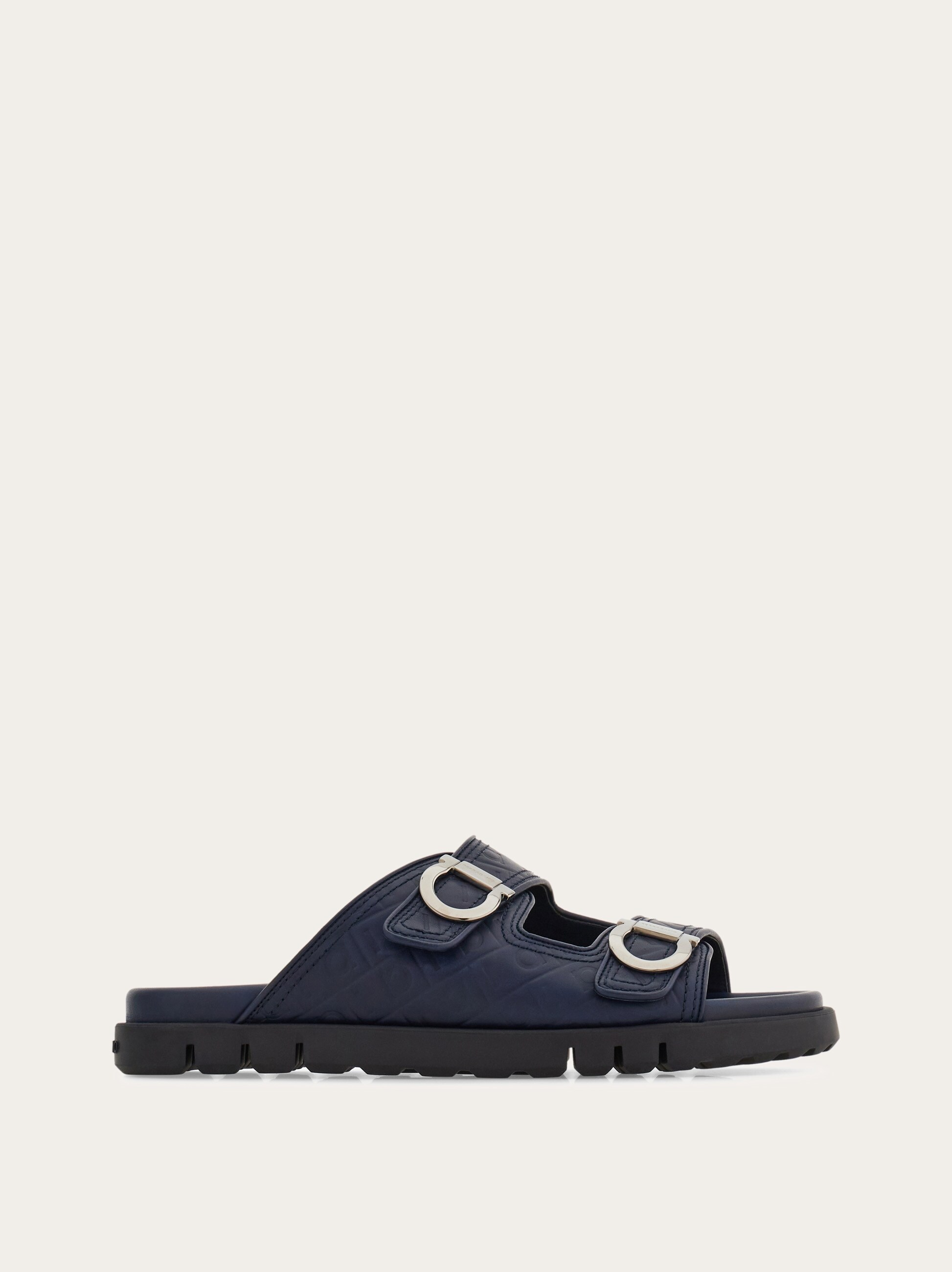 サンダル Ferragamo Double-Strap Sandal Ferragamo Double-strap sandals for Men - Black in UAE