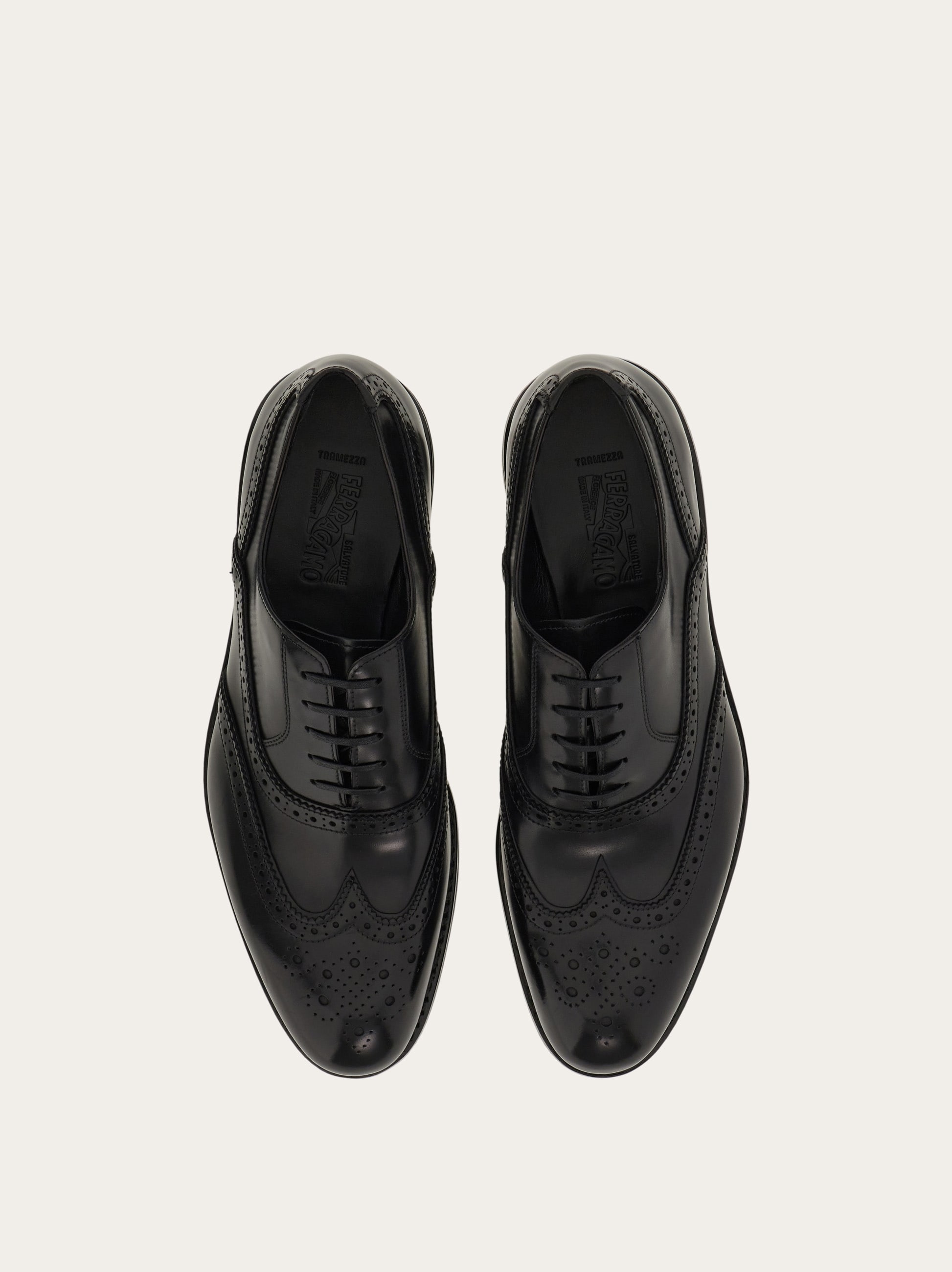 Salvatore Ferragamo　　トラメッザ　フルブローグ　uk6.5 Salvatore Ferragamo トラメッザ フルブローグ uk6.5 Tramezza