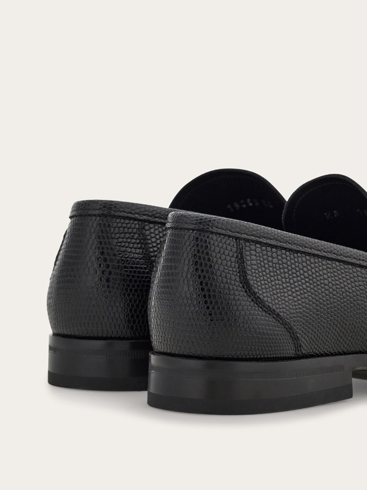 Loafer with Gancini buckle Gallery image 4