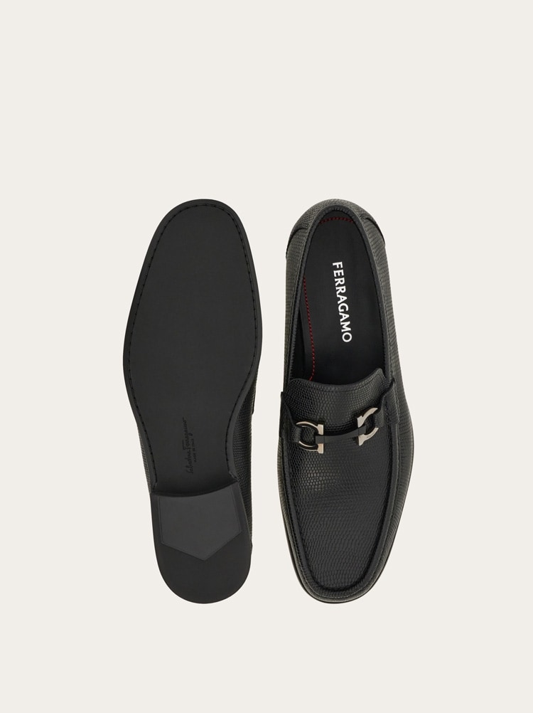 Loafer with Gancini buckle Gallery image 6