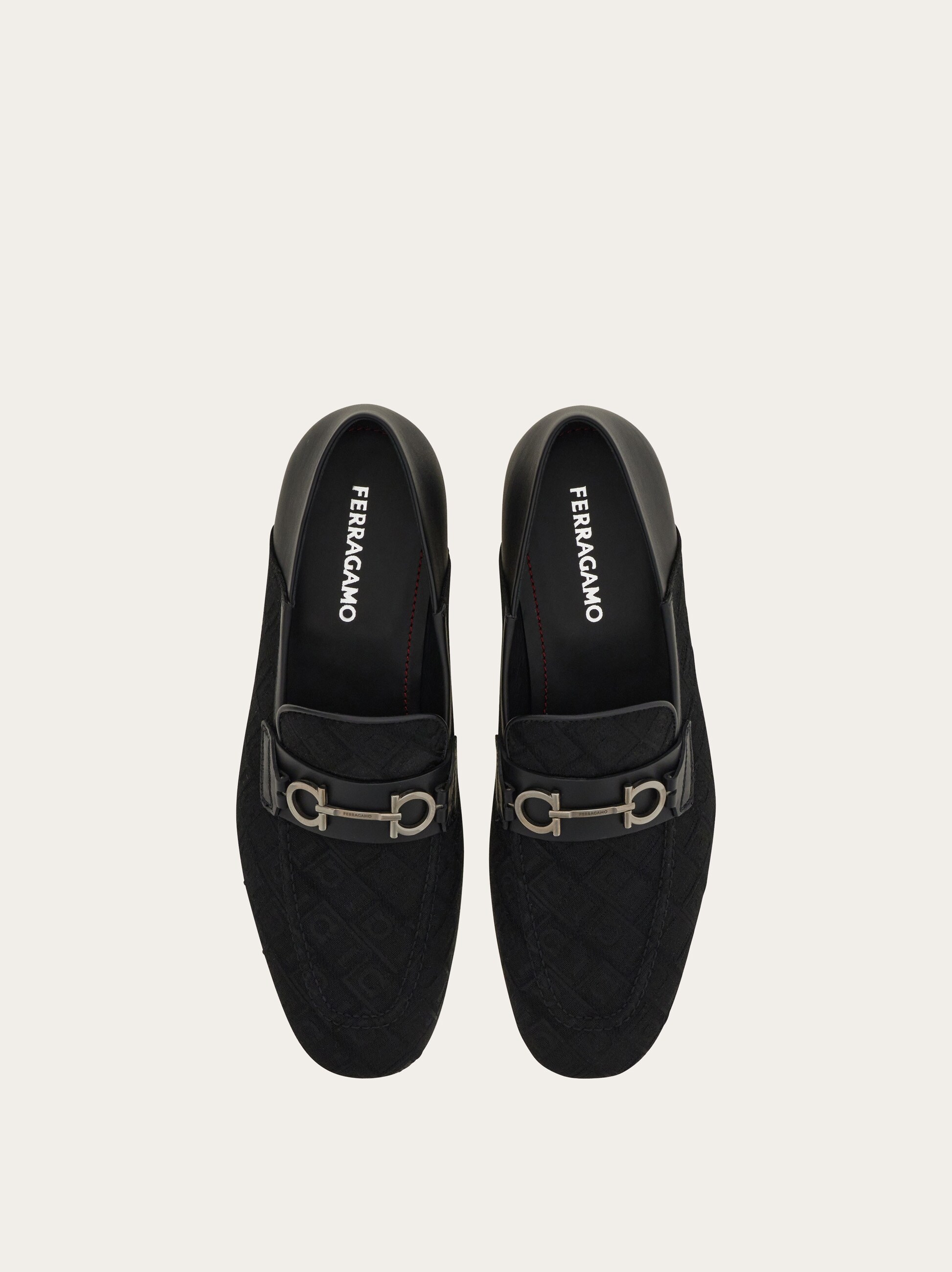 Hybrid loafer with Gancini ornament - Men | Ferragamo